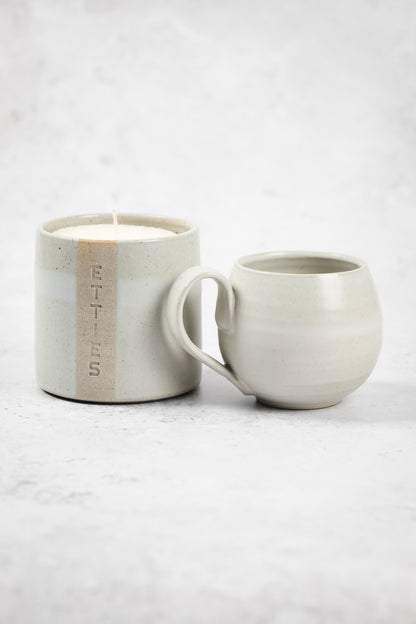 Portly Pot & A Mug - Grey