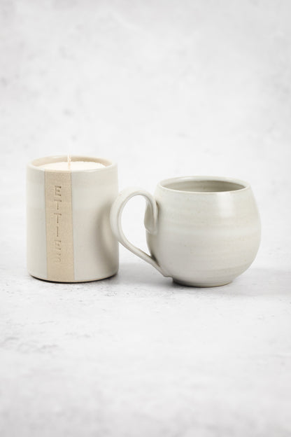 Puny Pot & a Mug - Grey